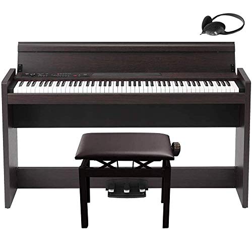【2021年製】KORG LP-380 電子ピアノ　ローズウッド　コルグ 41q+xtaVyIL.jpg